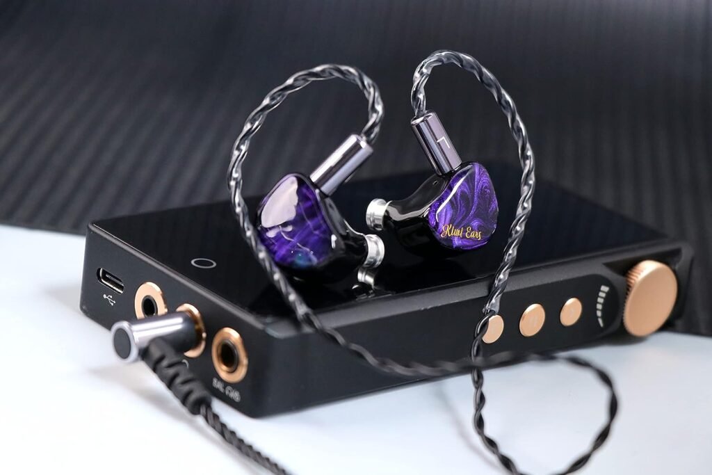 Linsoul Kiwi Ears Cadenza 10mm Beryllium Dynamic Driver IEM 3D Printed with Detachable Interchangeable Plug 0.78 2pin 3.5mm IEM Cable for Musician Audiophile (Perlude, Cadenza) : Electronics