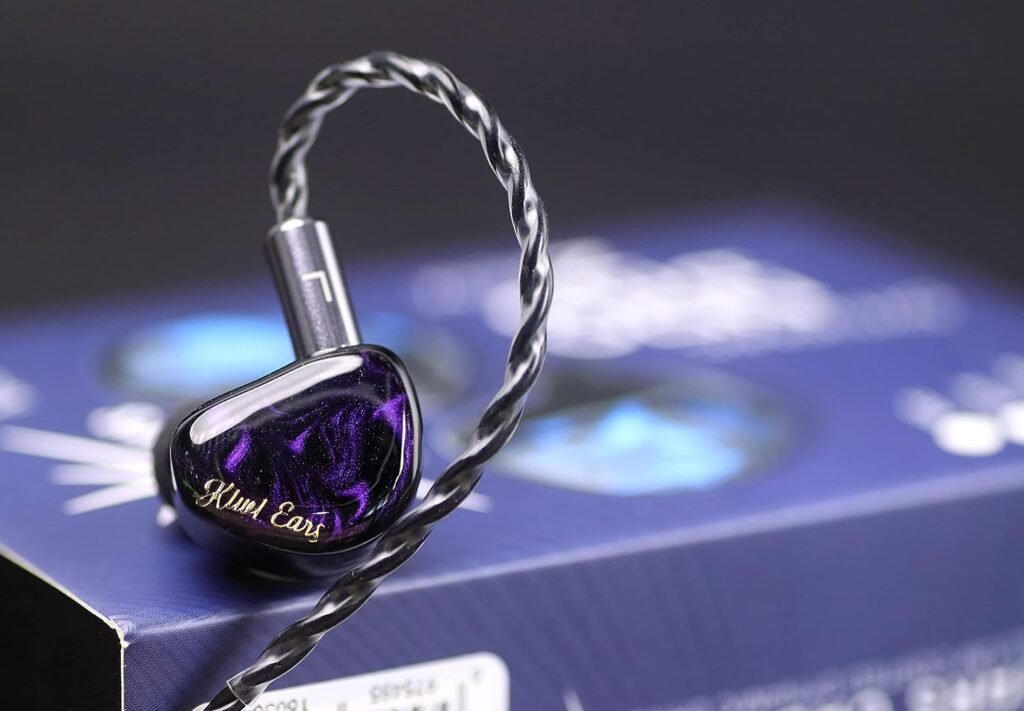 Linsoul Kiwi Ears Cadenza 10mm Beryllium Dynamic Driver IEM 3D Printed with Detachable Interchangeable Plug 0.78 2pin 3.5mm IEM Cable for Musician Audiophile (Perlude, Cadenza) : Electronics