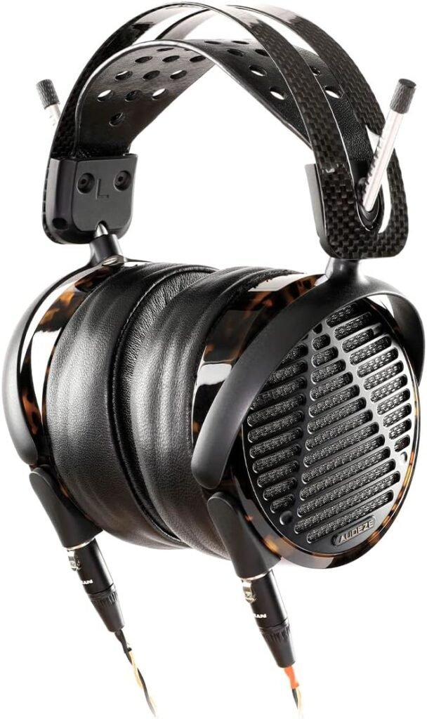 Audeze LCD-5 Open-Back Planar Magnetic Over-Ear Headphones with New Combo Balanced 6.3mm Cable