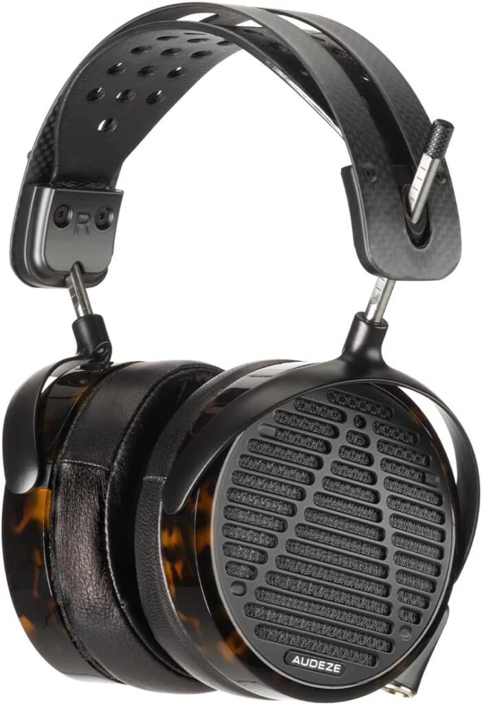 Audeze LCD-5 Open-Back Planar Magnetic Over-Ear Headphones with New Combo Balanced 6.3mm Cable