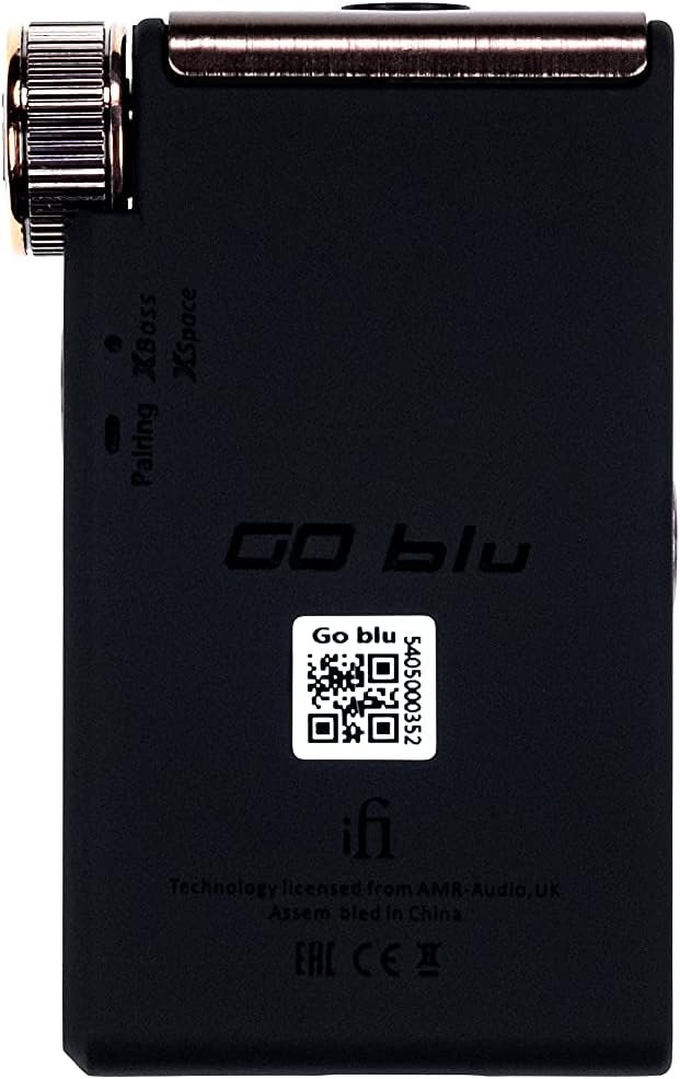iFi GO blu – Portable Bluetooth 5.1 Headphone Amplifier with 4.4mm 3.5mm Headphone outputs