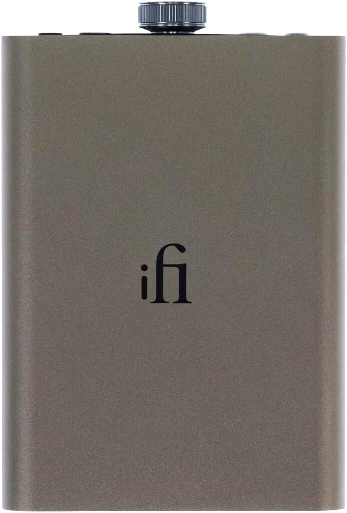 iFi hip-dac3 - Portable Hi-Res DAC/Headphone Amp - True Balanced Circuit, 400mW Output, Dual USB-C, PCM 384kHz/DSD256/MQA Decoding, XBass Analog Enhancement, PowerMatch, iEMatch up to 12hrs Playtime