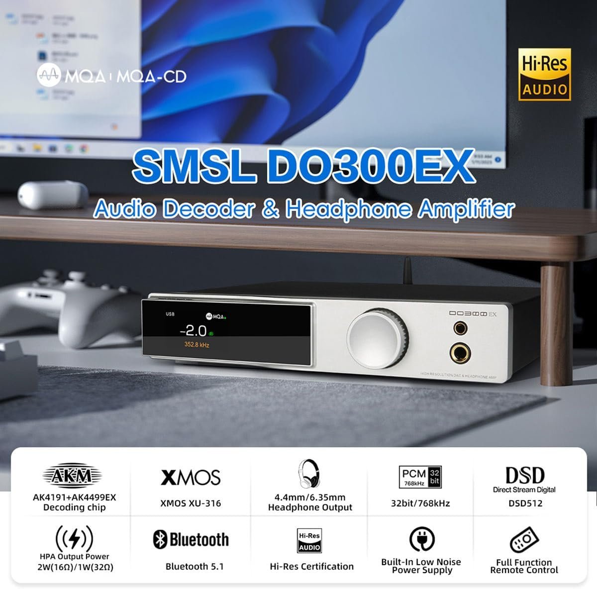 SMSL AO300EX Review